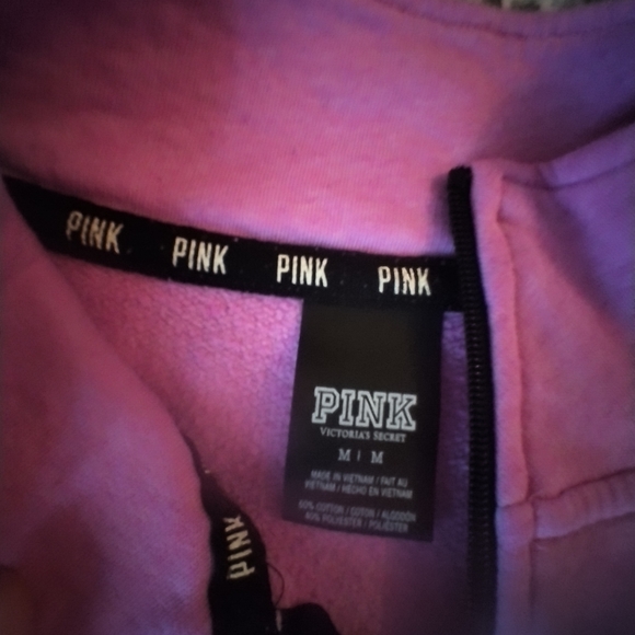PINK pullover size Medium - Picture 2 of 2